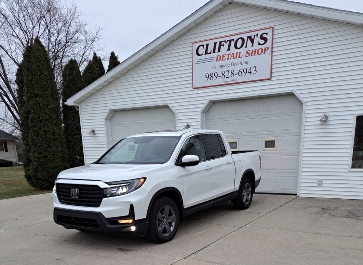 Honda Ridgeline detailed at Clifton's Detail Shop